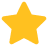 Filled star